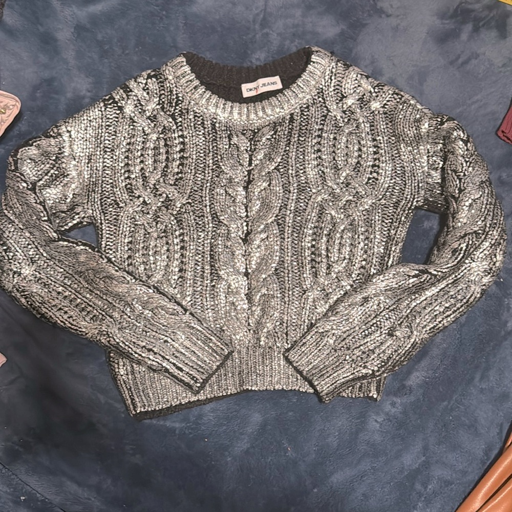 Metallic DKNY sweater